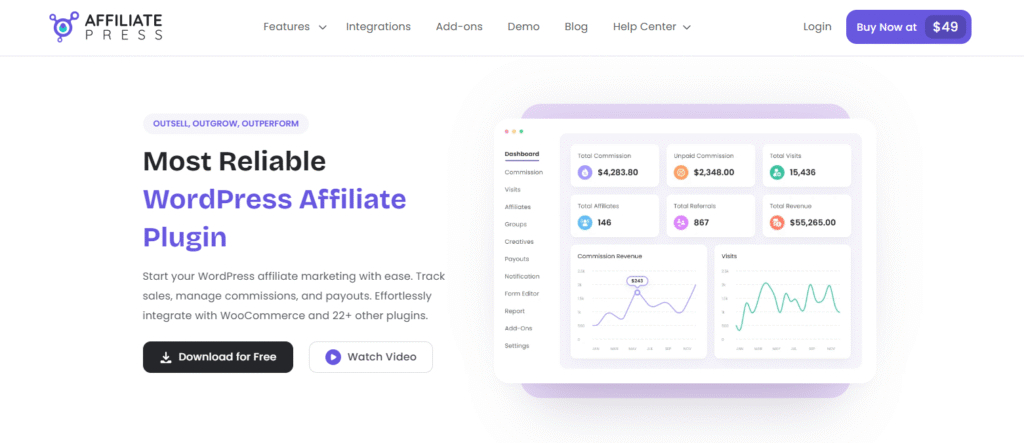 AfffiliatePress Plugin