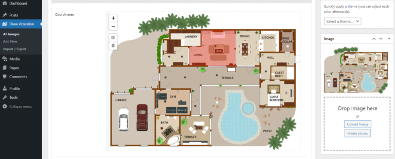 Draw Attention | Best Image Map WordPress Plugin - WP Glob