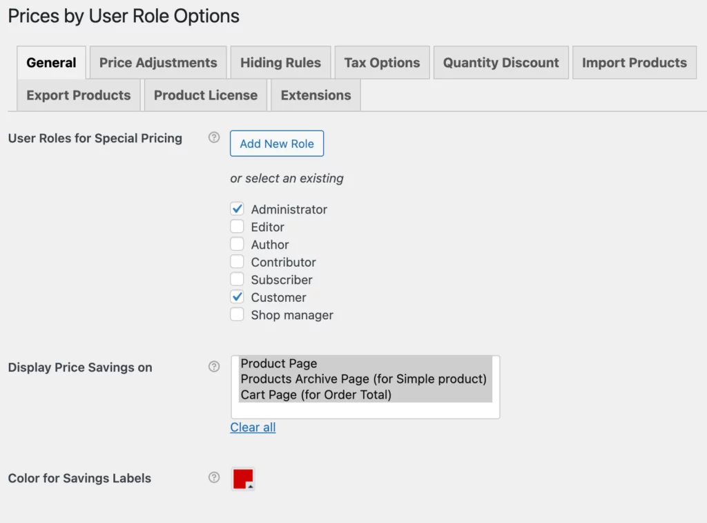 Prices By User Role for WooCommerce Plugin | Review - WP Glob