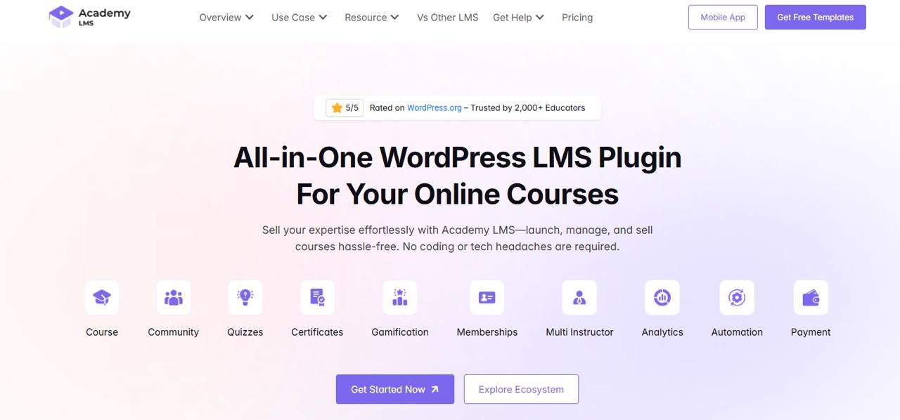 Academy LMS