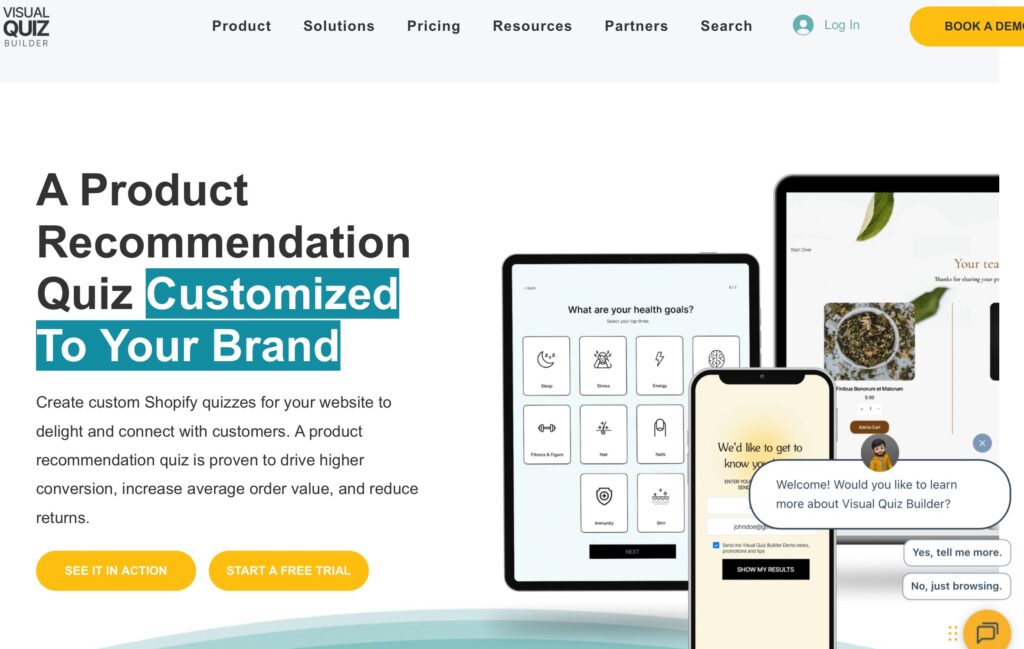 Visual Quiz Builder