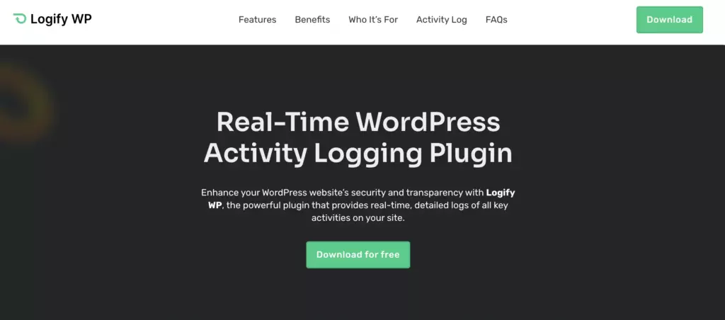 logify-wp-activity-log-plugin