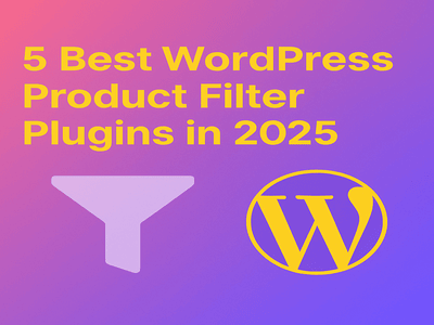 Top 5 product filter plugins