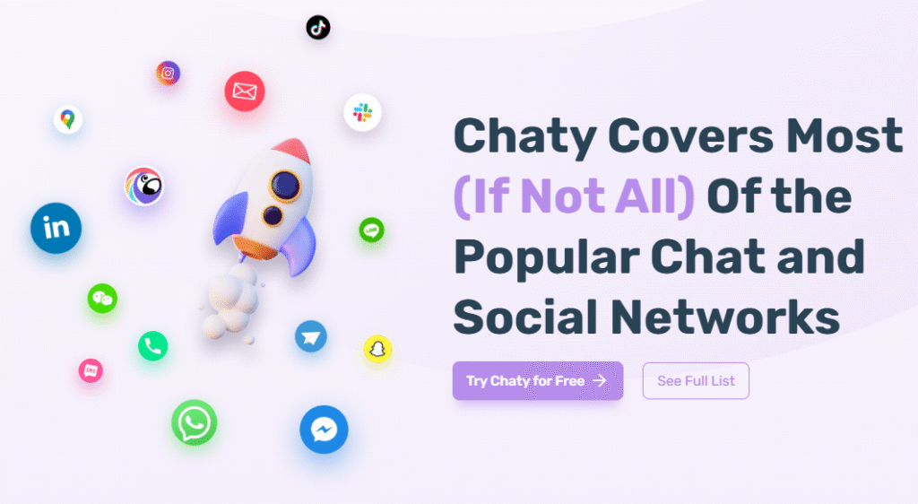 Chaty customer support live chat app