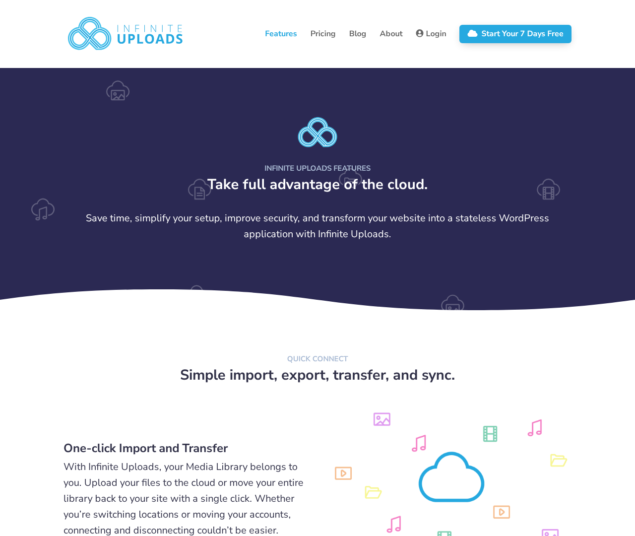 Infinite Uploads Media and Video Cloud SaaS tools 2025