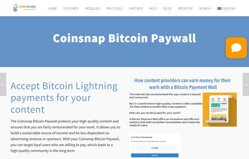 Paywall Main Page