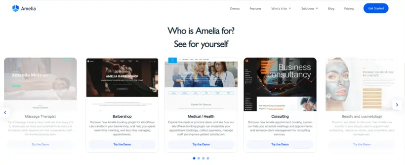 Who Is Amelia For