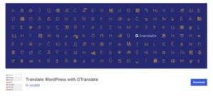 GTranslate WordPress Translation Plugin