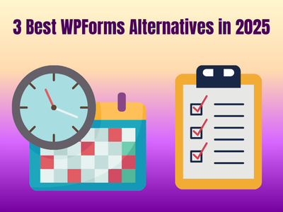 3 Best WPForms Alternatives