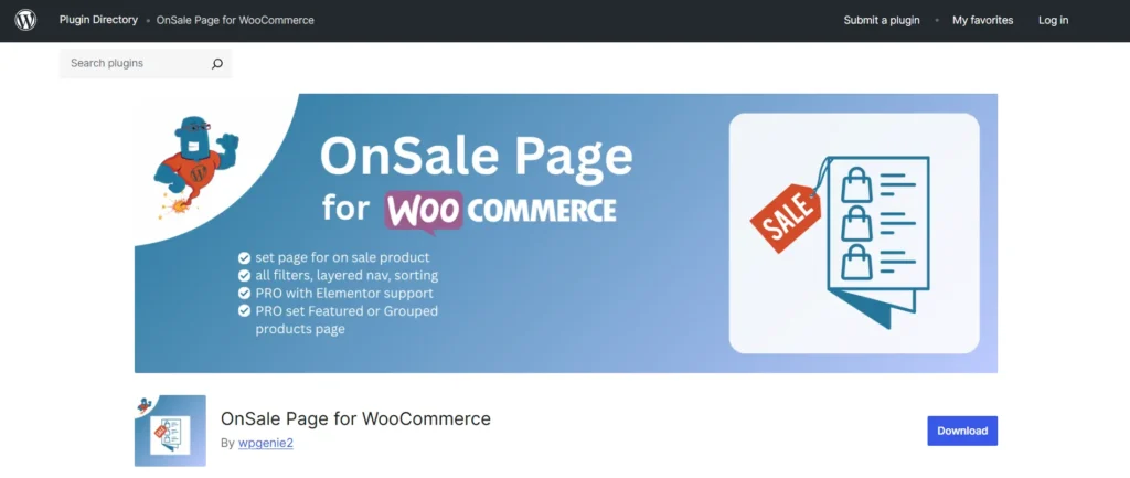 OnSale Page For WooCommerce OnSale Page For WooCommerce
