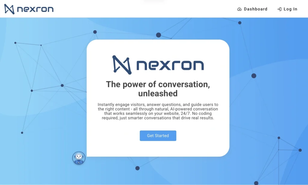 Nexron AI Main Page