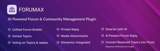 forumax-wordpress-forum-plugin