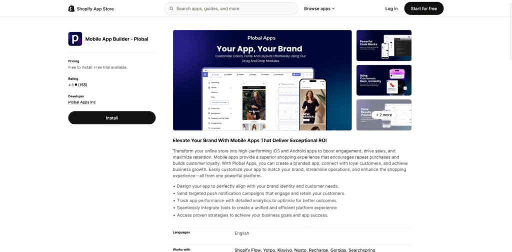 Mobile App Builder