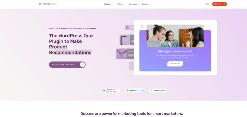 Thrive Quiz Builder