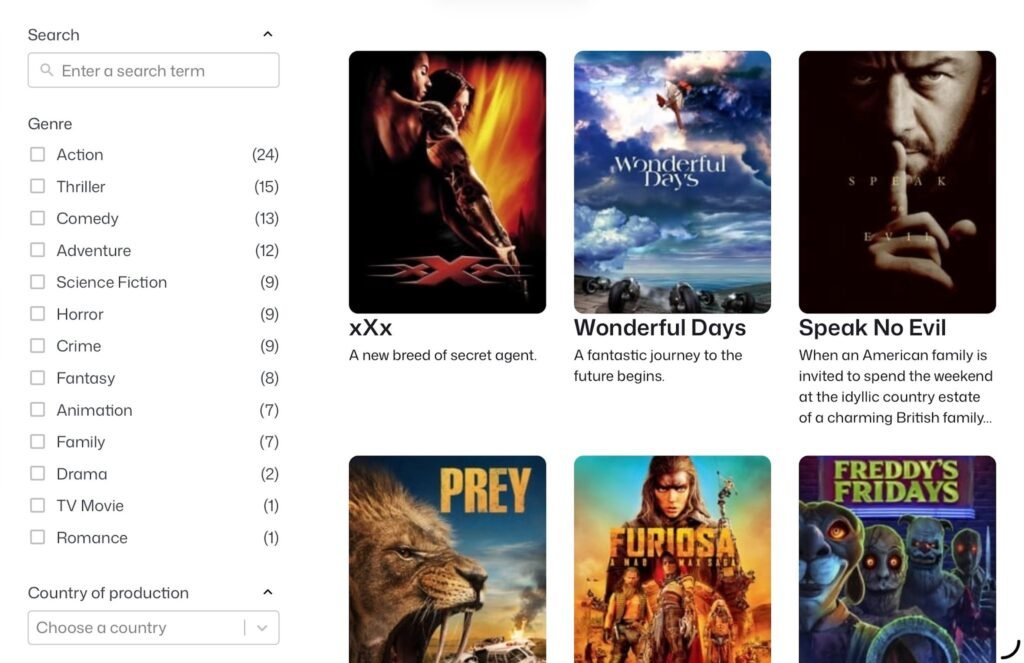 Search & FIlter