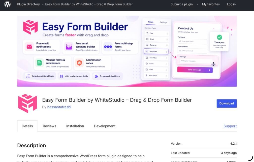 Easy Form Builder