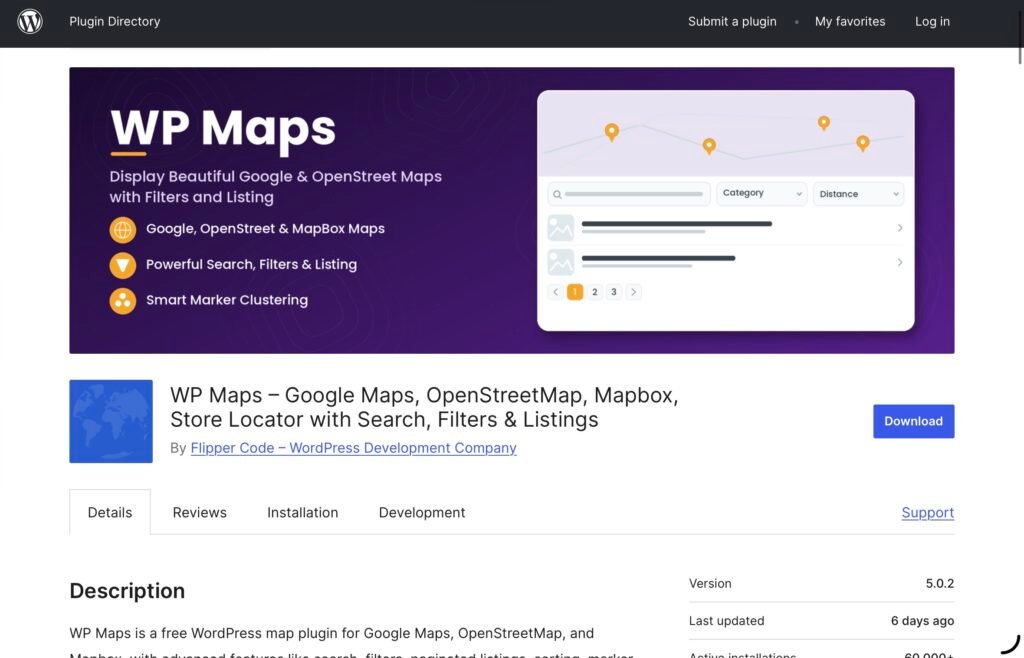 WP maps