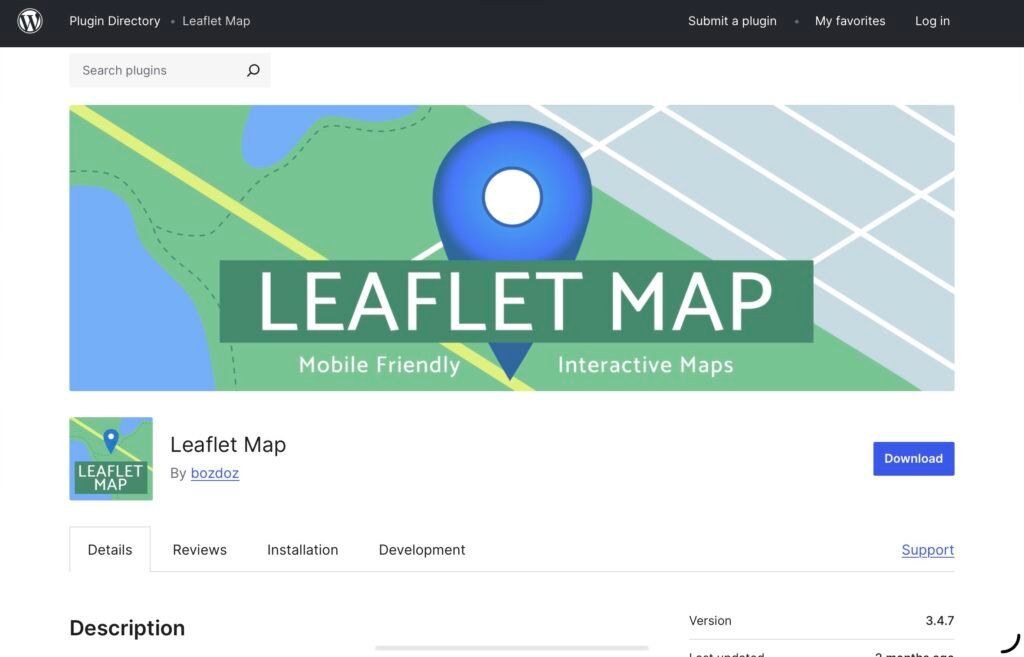 Leaflet Map