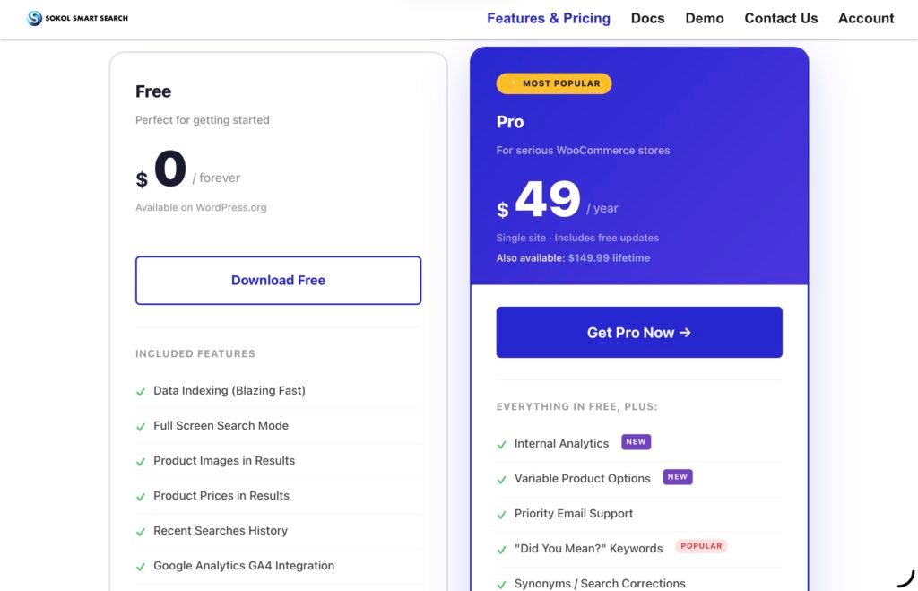 Sokol Smart Pricing